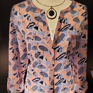 Kim Roger's Adorable Fun Summer Blouse